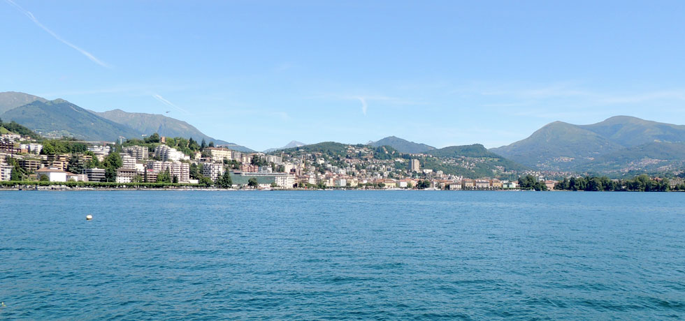 Lugano, Switzerland Panorama